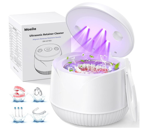 Ultrasonic retainer cleaner - retainer,