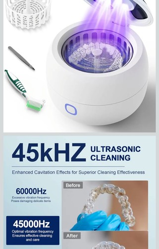 Ultrasonic retainer cleaner - retainer,