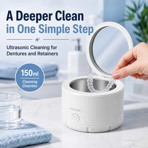 Ultrasonic denture cleaner - ultrasonic,