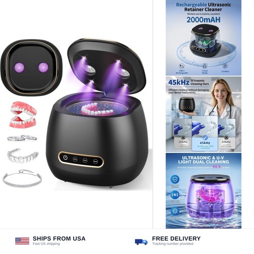 Ultrasonic retainer cleaner - retainer,
